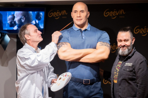 &quot;The Rock&quot; are statuie de ceară la Paris