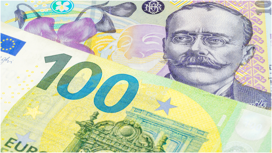 Euro s-a stabilizat în jurul pragului de 5,05 lei