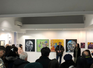 Expoziția &quot;Atelier&quot;, cu lucrări ale studenților secției Pictură a Facultății de Arte